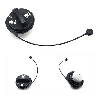 Black ABS Fuel Tank Gas Cap for GM Truck SUV (1996-2004)