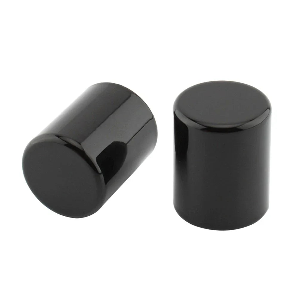 Black Docking Hardware Point Cover for Harley Sportster XL883, Touring, Road King