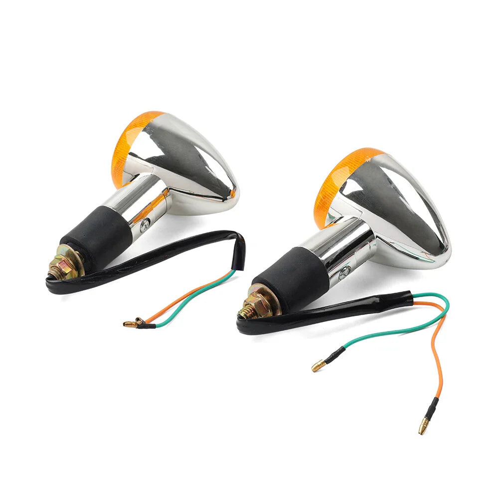 Amber Turn Signal Lights for Suzuki Boulevard C109R C50 C90 (2005-2023)