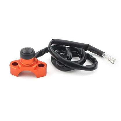 CNC Engine Stop Start Kill Switch Button for Dirt Bike Quad ATV Universal