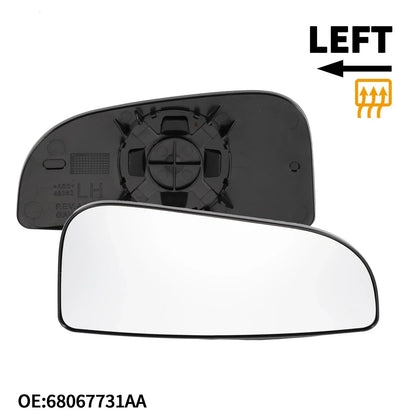 Left Mirror Glass Replacement for Dodge Ram 1500 (2010-2023)