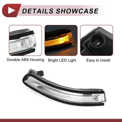 Left Mirror Turn Signal Light for Hyundai Elantra (2011-2016)