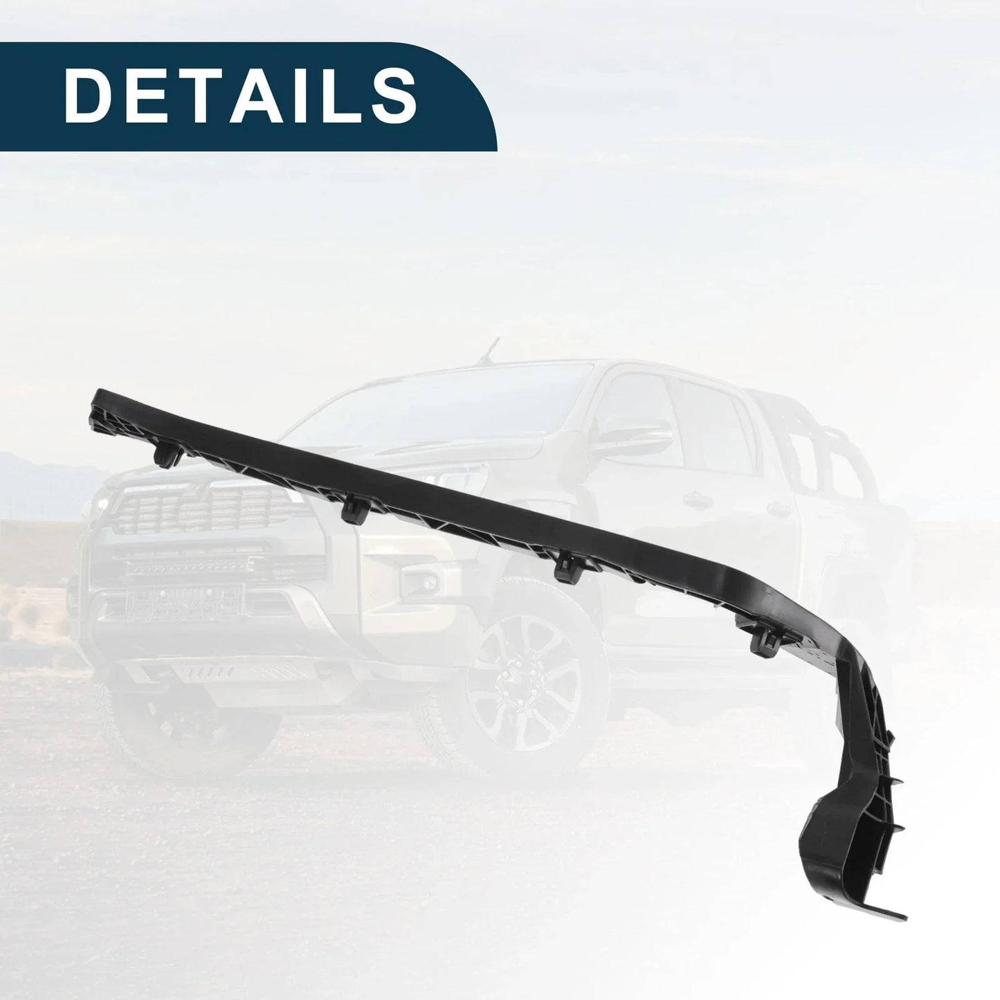 Left Rear Bumper Retainer Bracket for Honda Civic (2012)