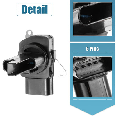 Mass Airflow Sensor for Honda Accord (2008-2012) 5 Pins Black