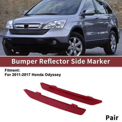 Rear Bumper Reflectors for Honda Odyssey (2018-2023) - 2 x Reflectors