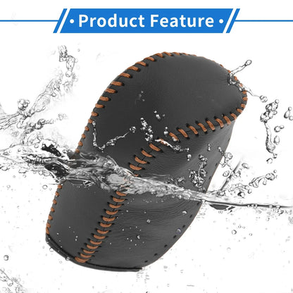 Car Gear Shift Knob Cover for Hyundai Tucson 2010-2013 - 1 x Black Brown