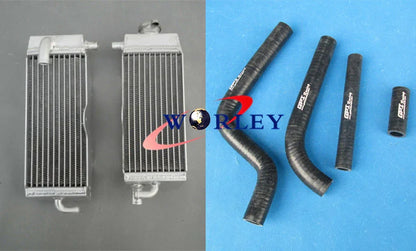 Aluminum Radiator & Hose for Yamaha YZ125 (1996-2001)
