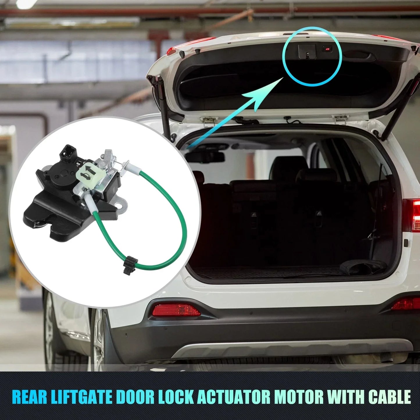 Rear Liftgate Door Lock Actuator Motor for Hyundai Azera (2012-2017)