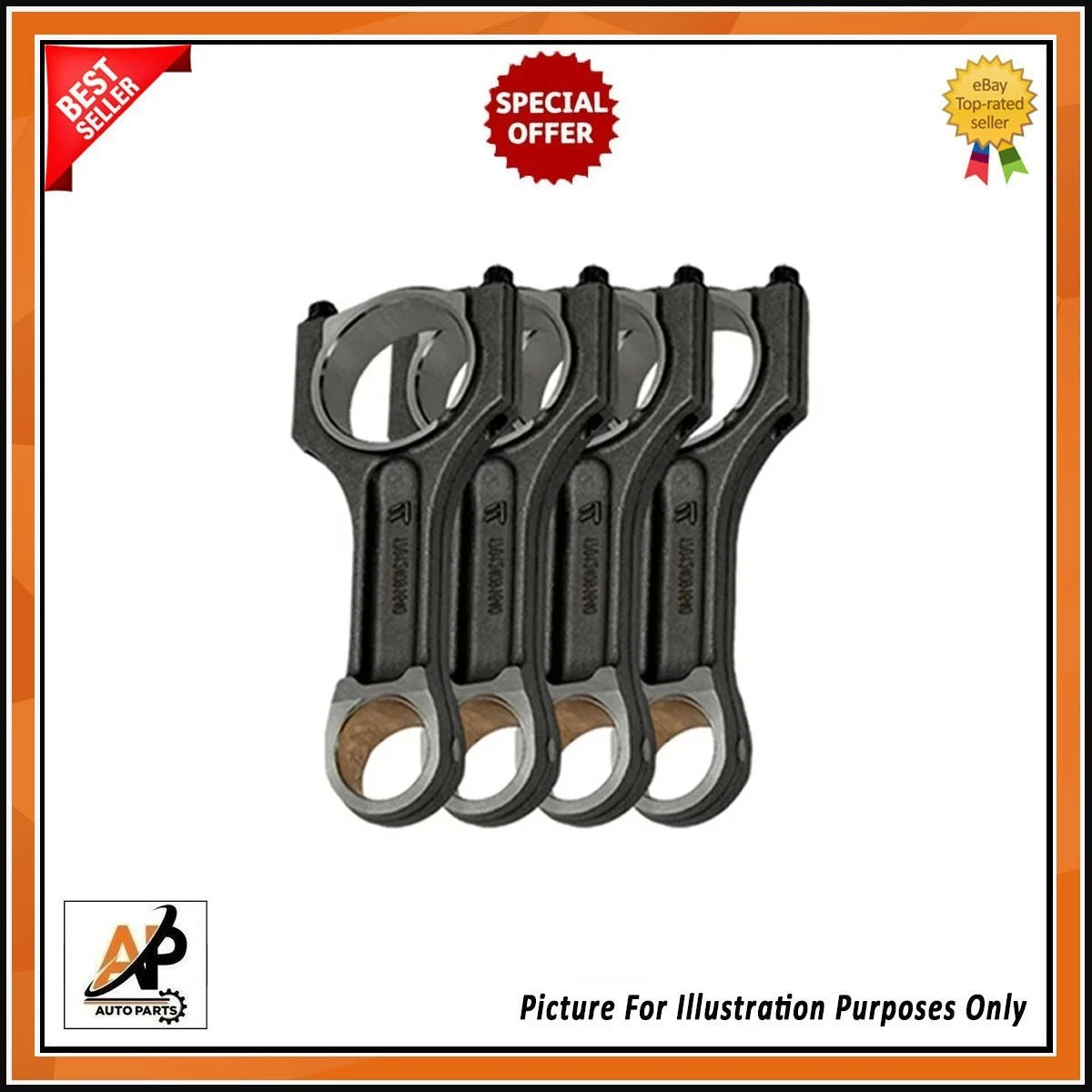 Crankshaft with Engine Rebuild Parts Replacement for BMW N47 2.0D (2007–2017)