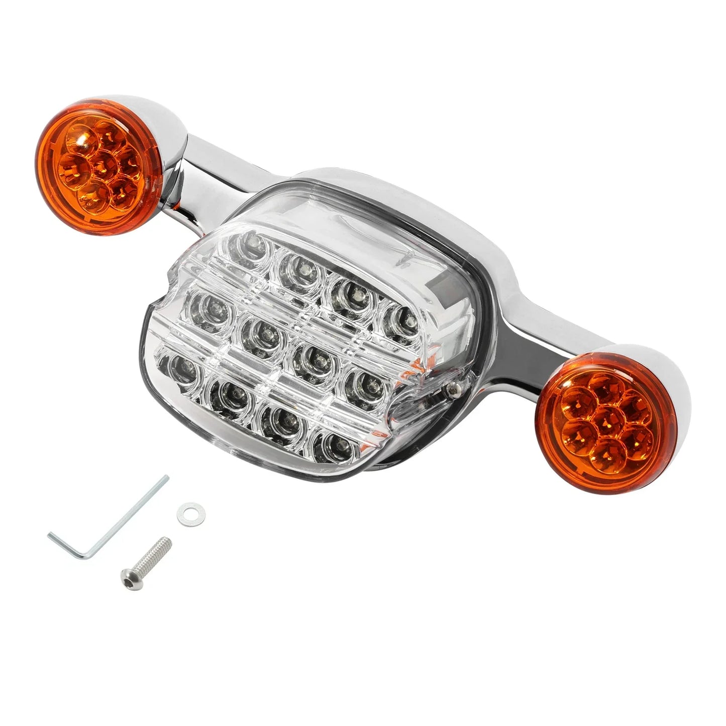 LED Rear Turn Signal Tail Brake Lights for Harley Low Rider ST FXLRST (22-25)