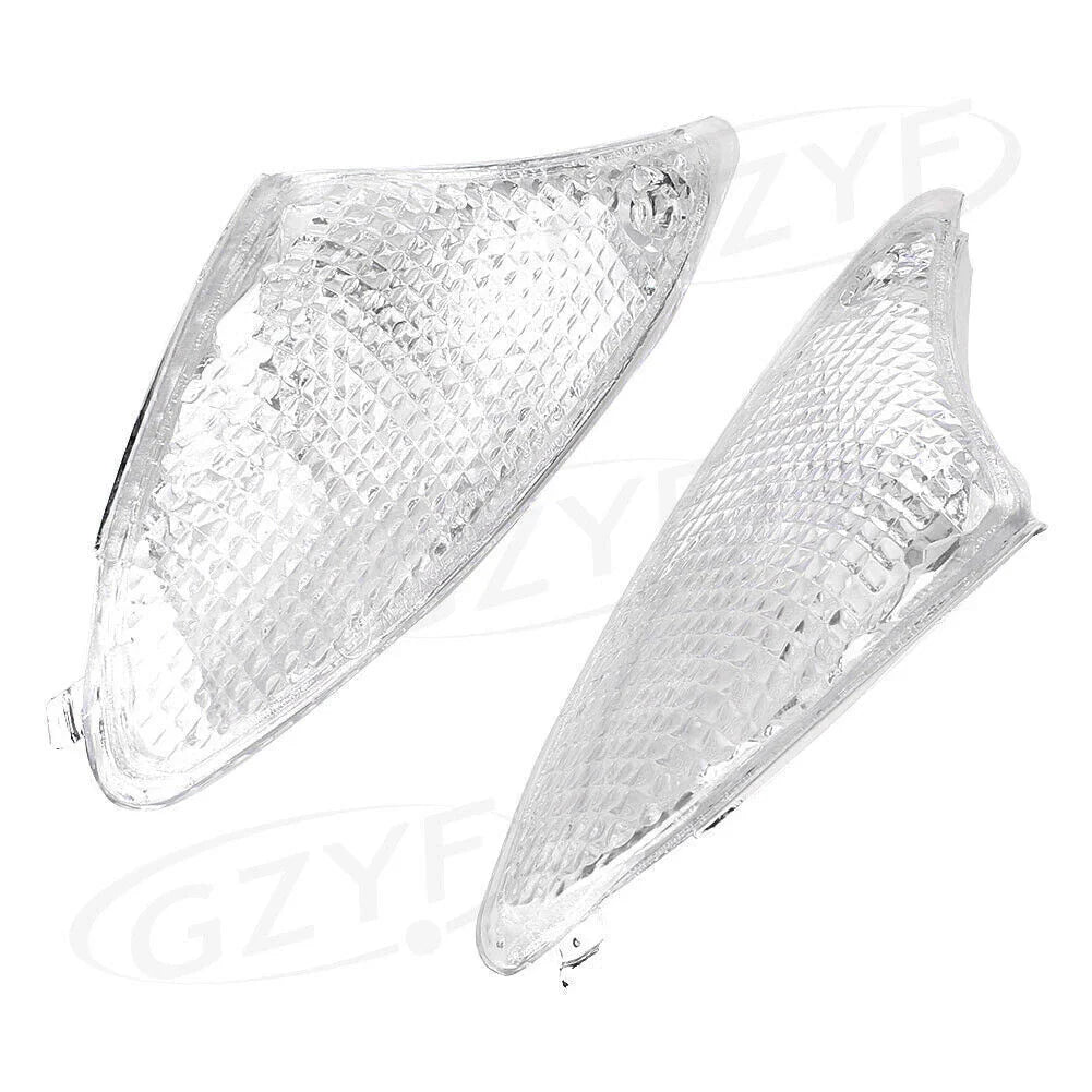 Clear Front Turn Signal Lens Covers  for BMW K1200S K1300S (All Years)