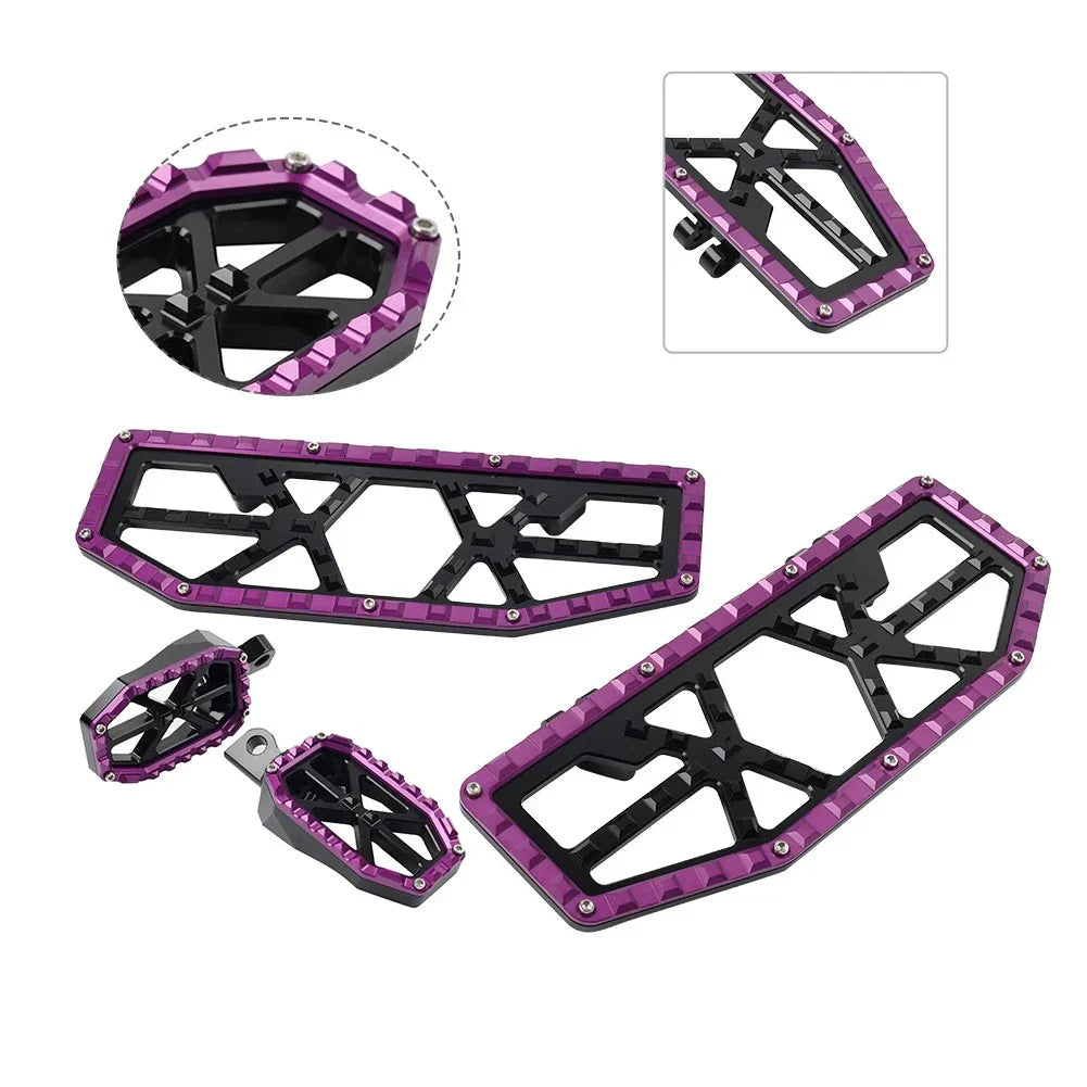 Driver Passenger Floorboard Foot Pegs for Harley Electra Road Glide (2014-2023)
