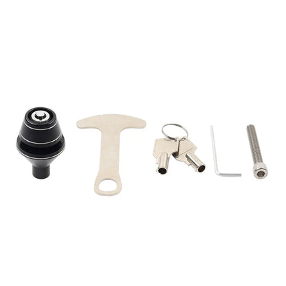 CNC Aluminum Handlebar Helmet Lock for Harley Motorcycle Accessories