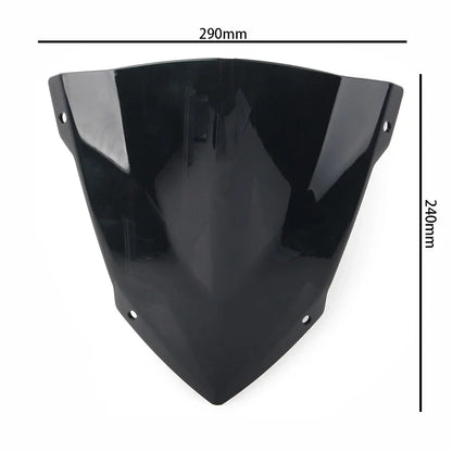Windscreen w/Bracket for YAMAHA MT-25 MT-03 (2021-2022) Black