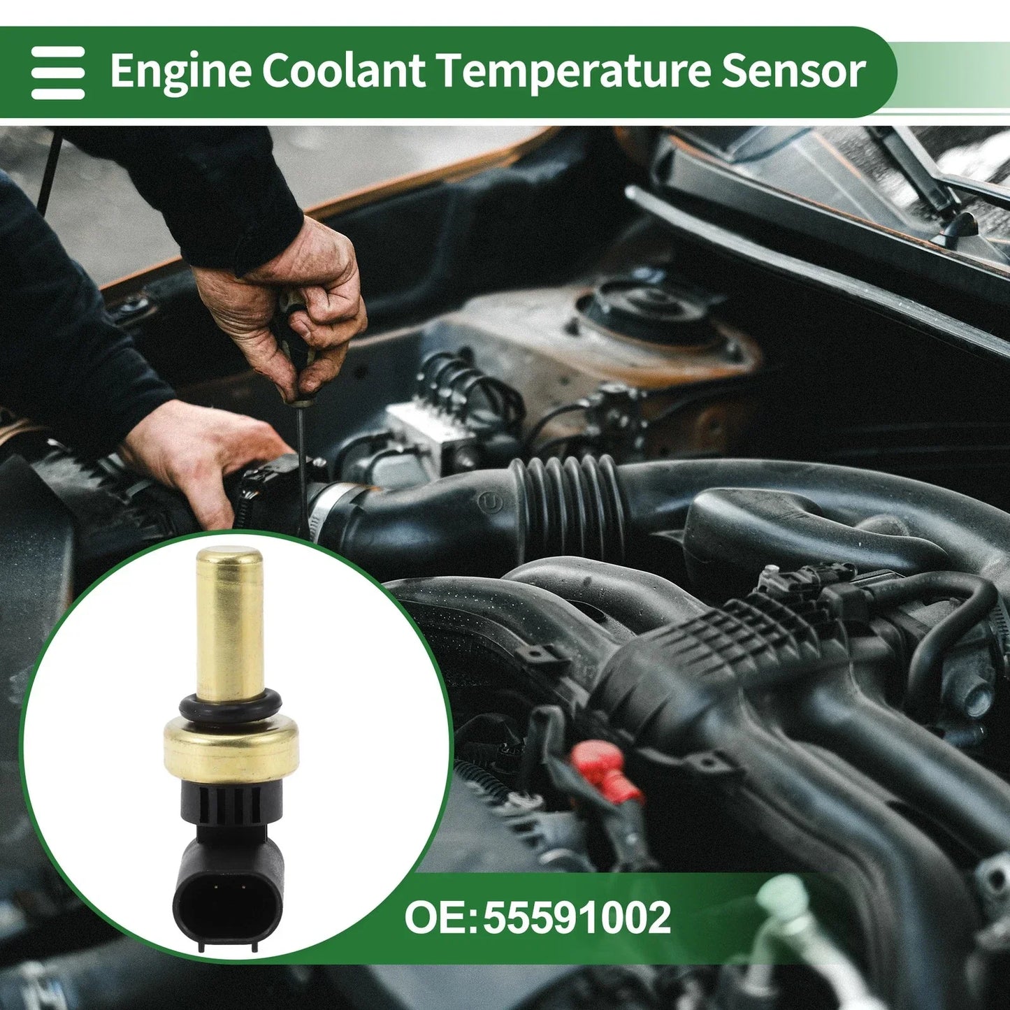 Engine Coolant Temperature Sensor for Chevrolet Cruze (2014)