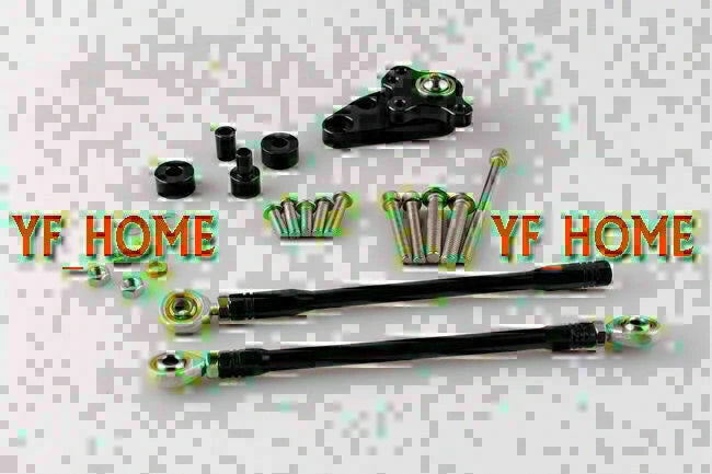 Black Motorcycle Rearsets Foot Pegs for Honda CBR 600RR (2007-2014)