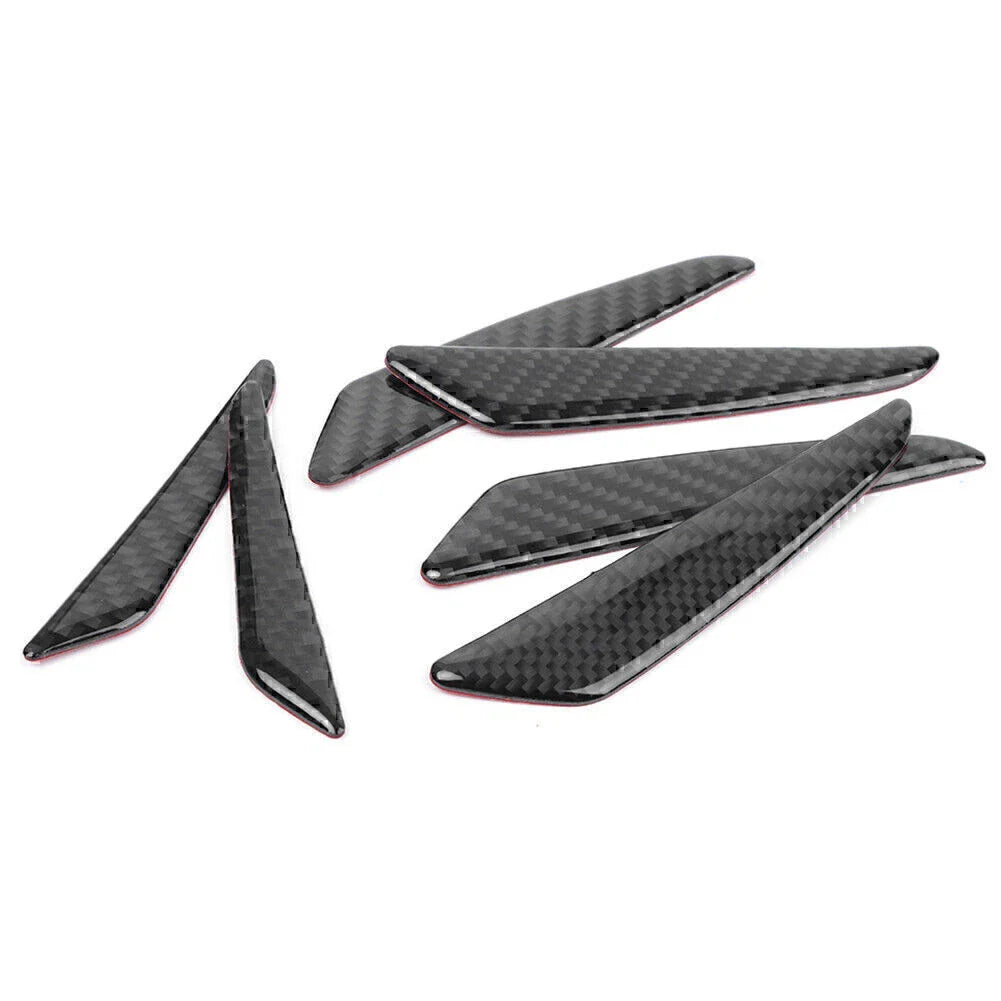 6 x Universal Carbon Fiber Door Edge Guards for Benz (Various Years)
