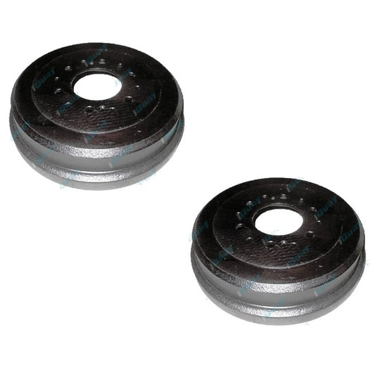 2 Rear Brake Drums for Toyota Hilux RZN147 RZN149 RZN154 1997-2005 RWD 4cy