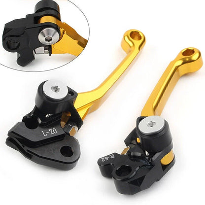 GOLD Brake Clutch Levers Handle for Suzuki RMZ450 (2005-2022)
