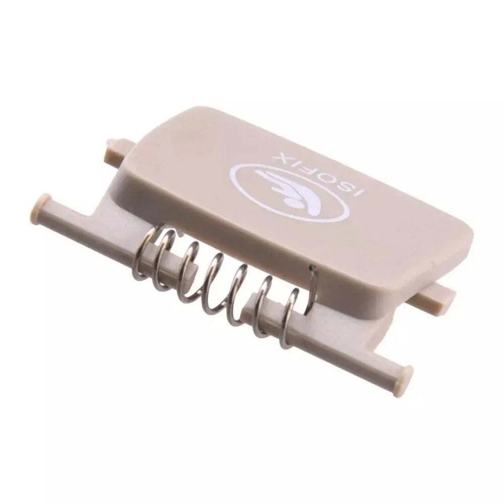 Beige Rear Child Seat Hook Anchor Isofix Cover for BMW X3 X4 X3M X4M (2018-2023)