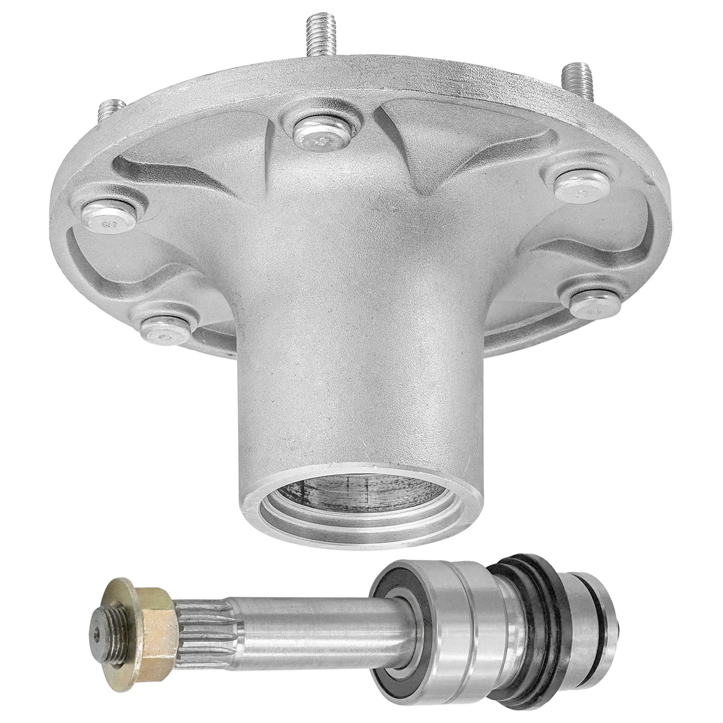 60" Deck Spindle and Shaft Replacement for Exmark LZE730GKA604 (2009–2009)