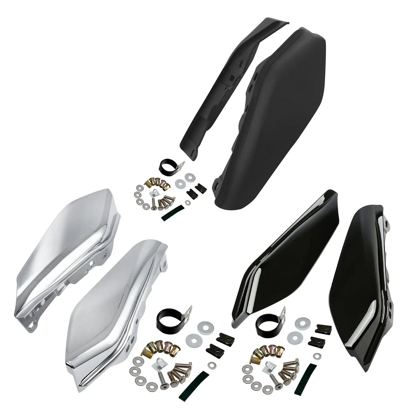 Mid Frame Air Deflectors for Harley Road King Street Electra Glide (2017-2023)
