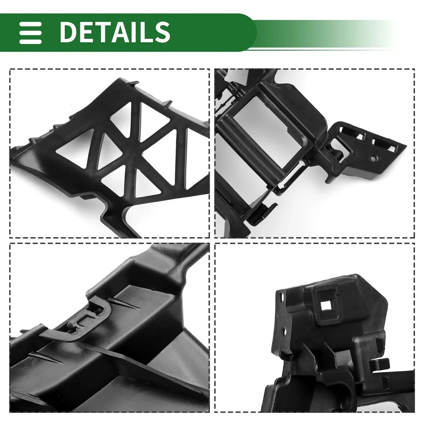 Right Front Bumper Retainer Bracket for Mercedes Benz C250 (2012-2015)