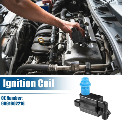 Ignition Coil for Lexus GS300 IS300 SC300 (2001-2005) - Durable Plastic Metal Gray