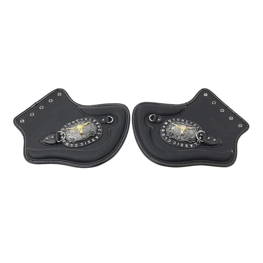 Universal Leather Heat Saddle Shield Deflector for Honda & Harley