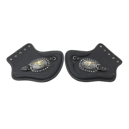 Universal Leather Heat Saddle Shield Deflector for Honda & Harley