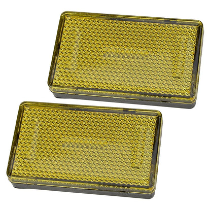 2 x Fork Leg Reflector Covers for BMW R1200GS F700 F800 S1000XR (2004-2023)