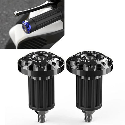 7/8" Motorcycle Dirt Bike Handlebar Grip End Cap Plug Slider - Black