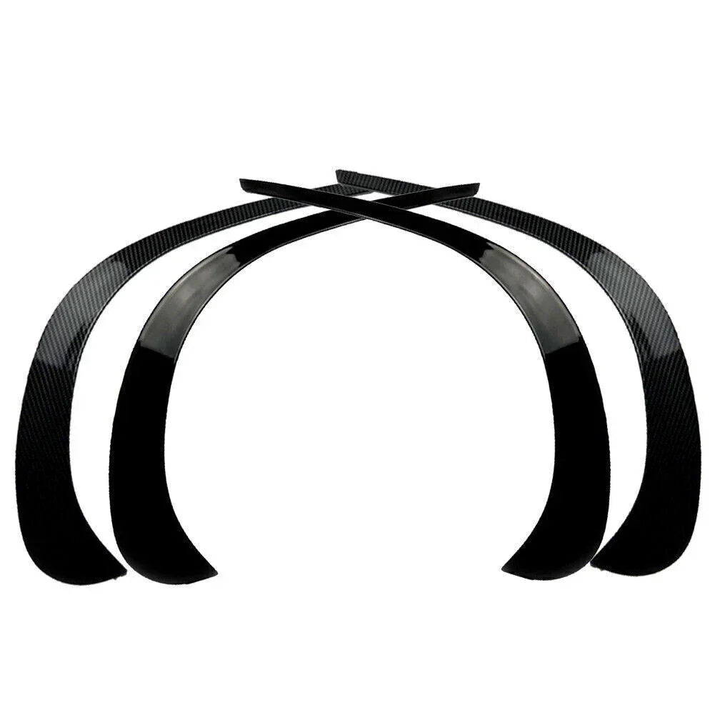 Black Front Bumper Spoiler Trim Cover for Benz GLC X253 (2020-2021)