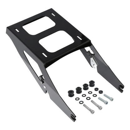 Vivid Black Two Up Mounting Rack for Harley Sport Glide FLSB (2018-2021)