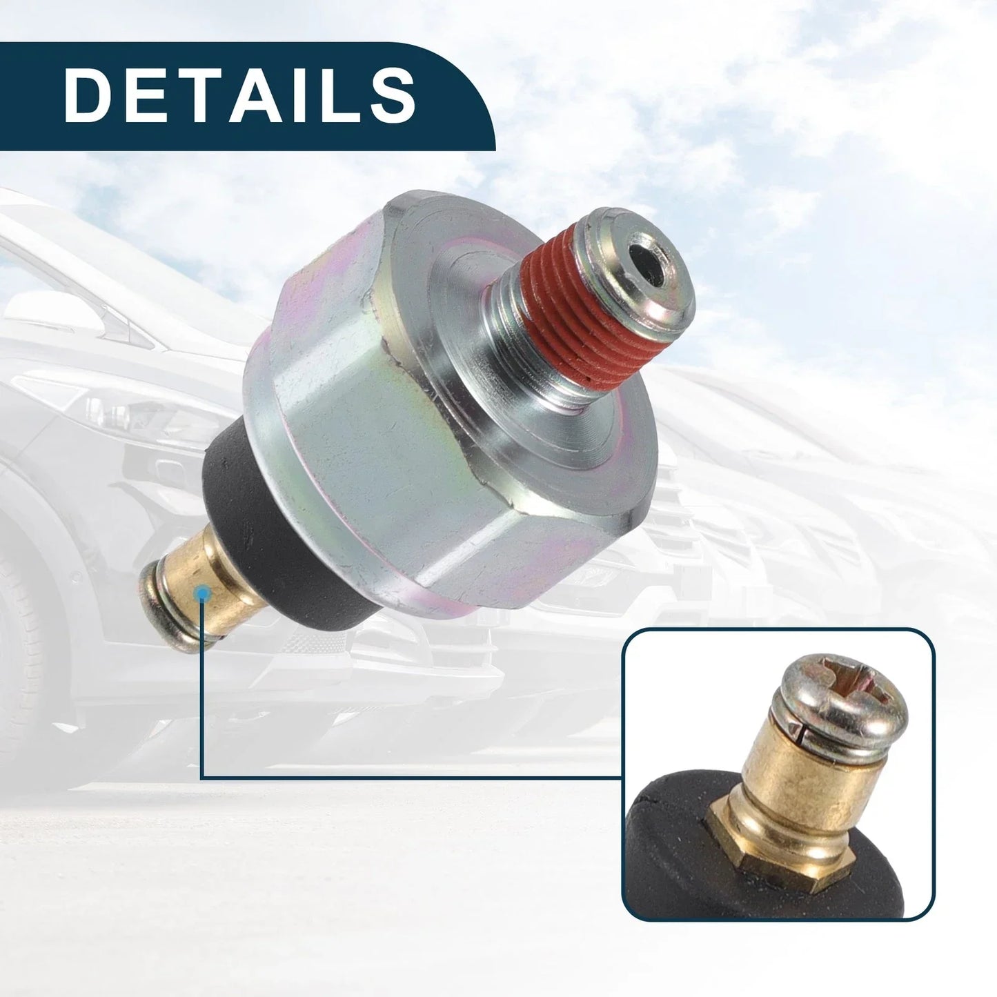 Fuel Pressure Sensor for Honda Accord (1998-2002) Durable Metal Component