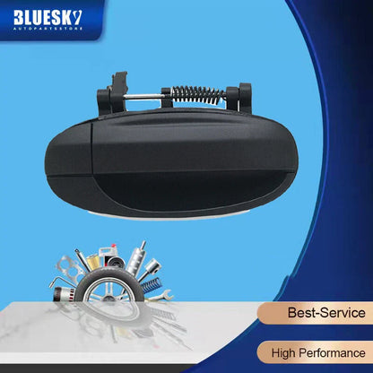 Right Outer Rear Door Handle Black for Holden Barina TK (2005-2011)