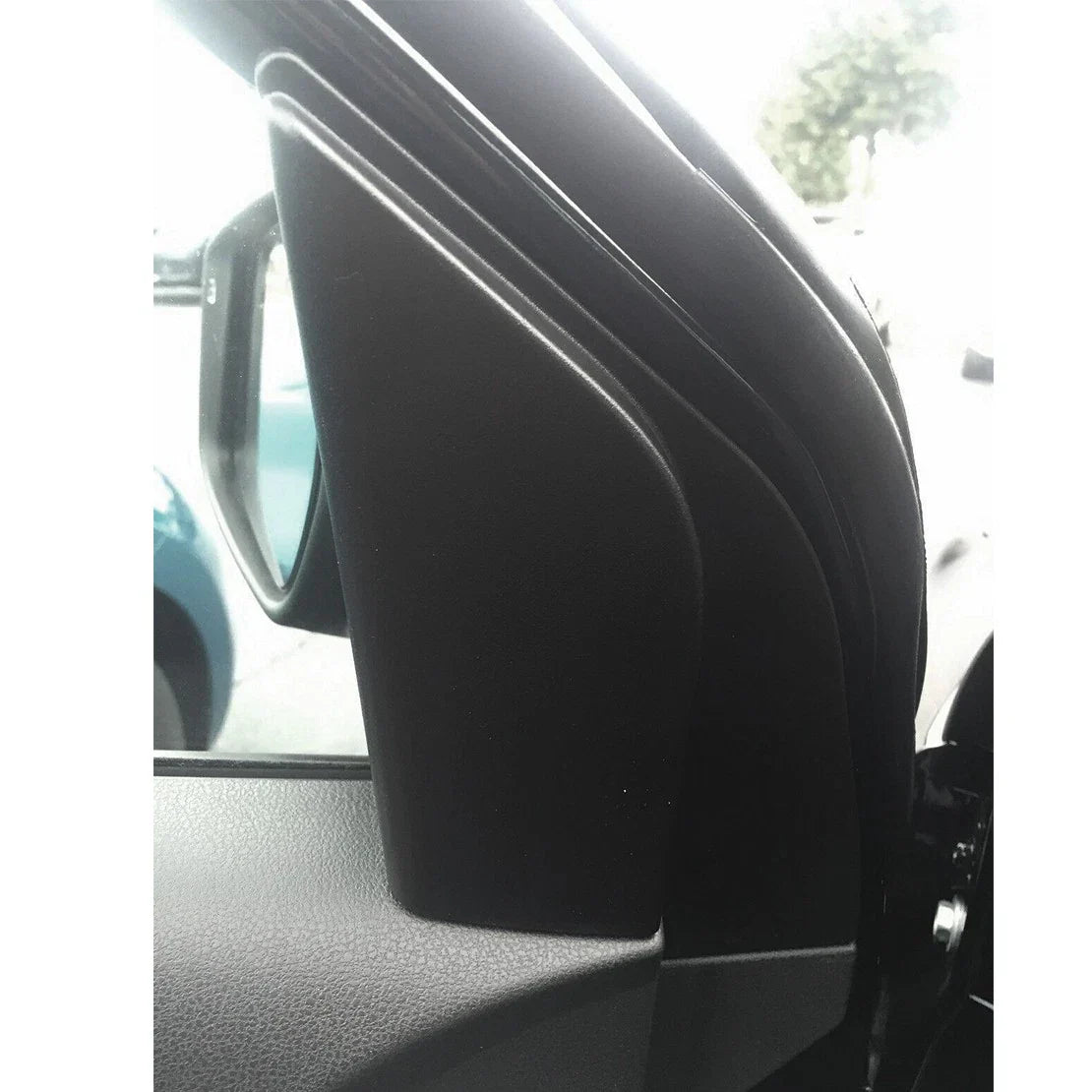 2 x Mirror Triangle Corner Caps for Nissan Versa (2012-2018)