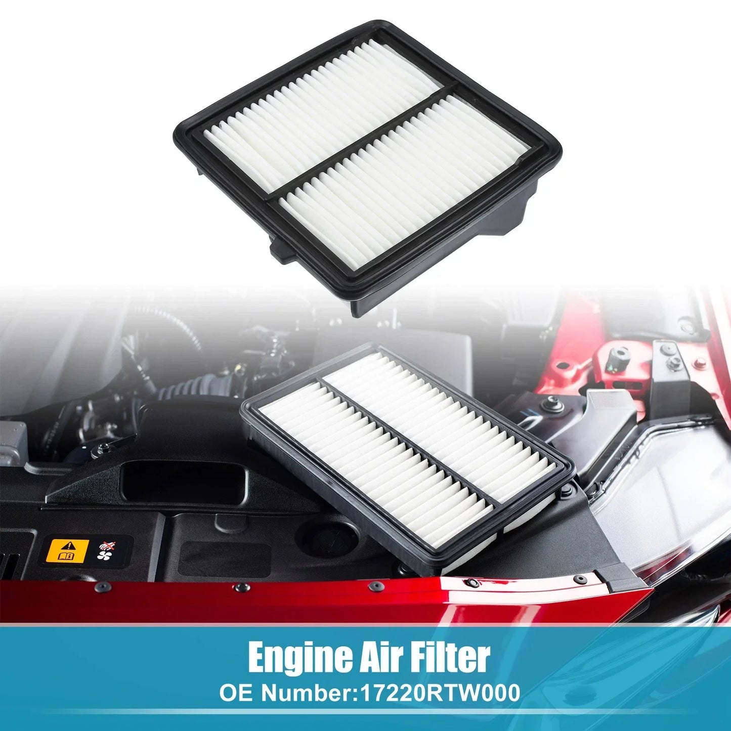 Car Engine Air Filter for Honda Fit GE6/GE7/GE8/GE9 (2007-2014)