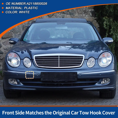 Front Car Bumper Tow Hook Cover for Mercedes-Benz E-Class (2003-2009)