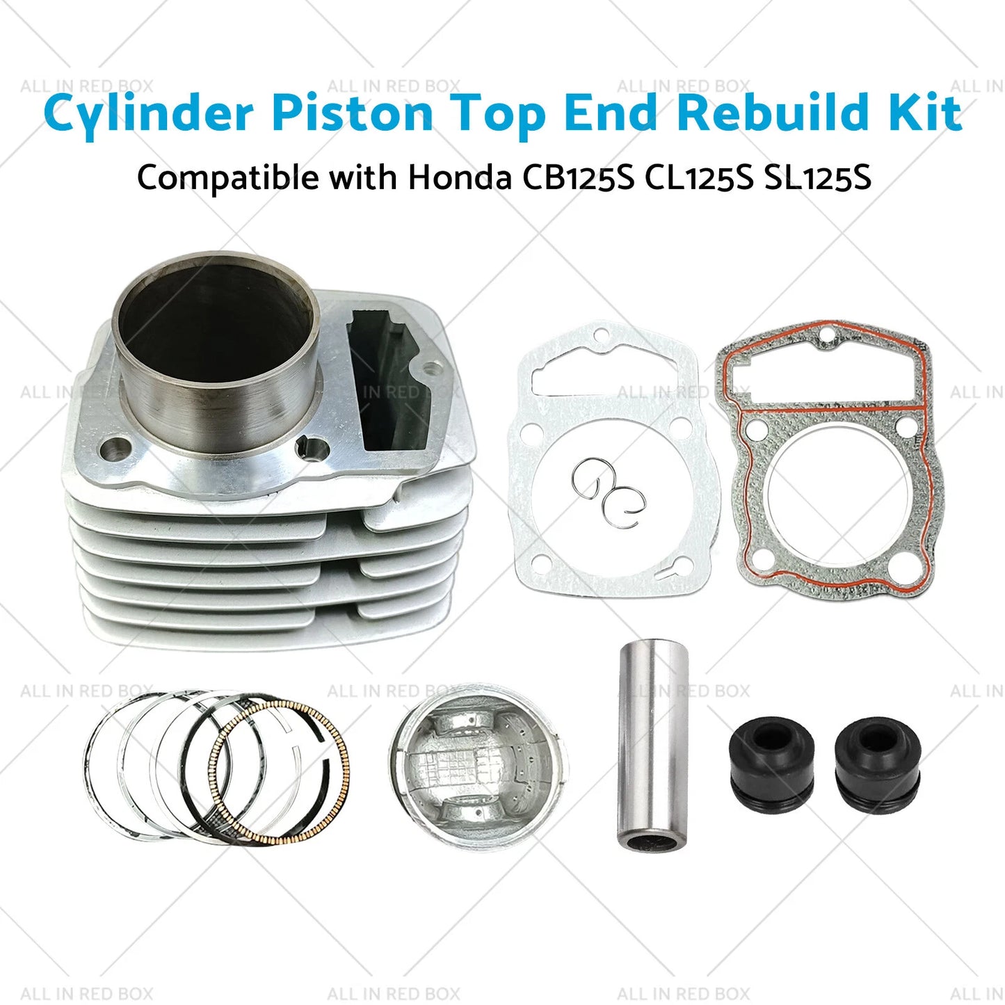 Top End Rebuild Kit for Honda CL125S CB125S SL125S (1971-1985)