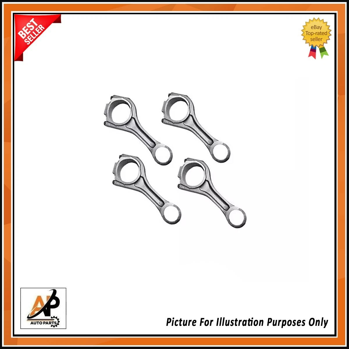 Engine Rebuild Kit Connecting Rods for Jaguar Land Rover 2.0D (204DTA) (2015–2023)