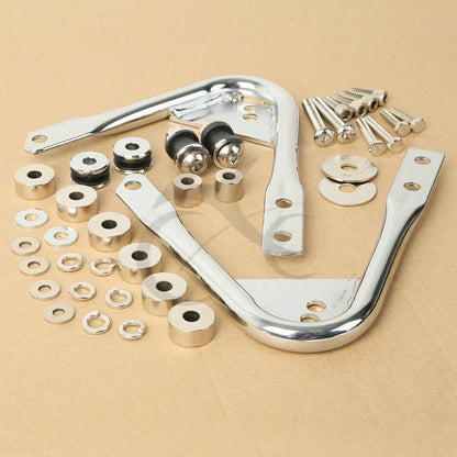 Detachable Sissy Bar Mount Rack for Harley Touring (1997-2008)