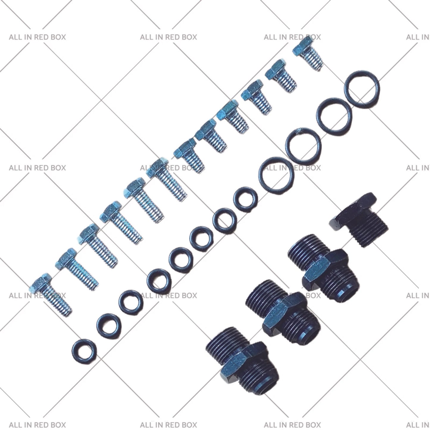 Intake Manifold w/ Fuel Rail for Chevy GM LS1 LS2 LS6 Engine (2001-2009)