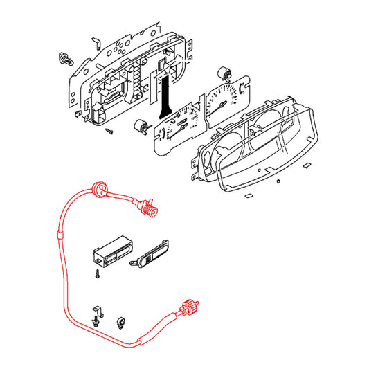 Durable Speedometer Cable 170.5cm for Ford Mustang 1965-1973