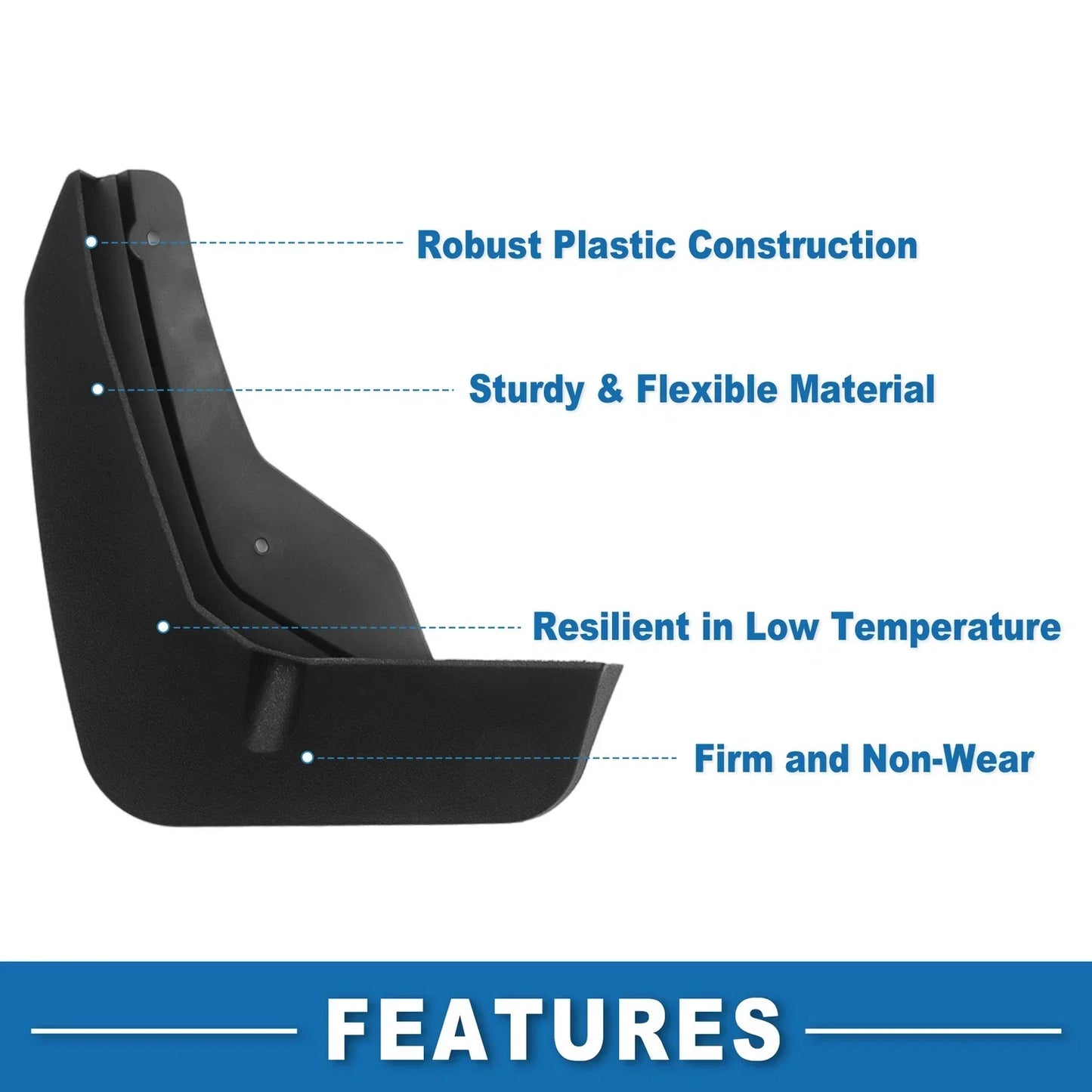 Mud Flap Splash Guard for Chevrolet Suburban 2021-2023
