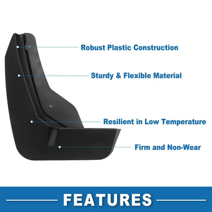 Mud Flap Splash Guard for Chevrolet Suburban 2021-2023