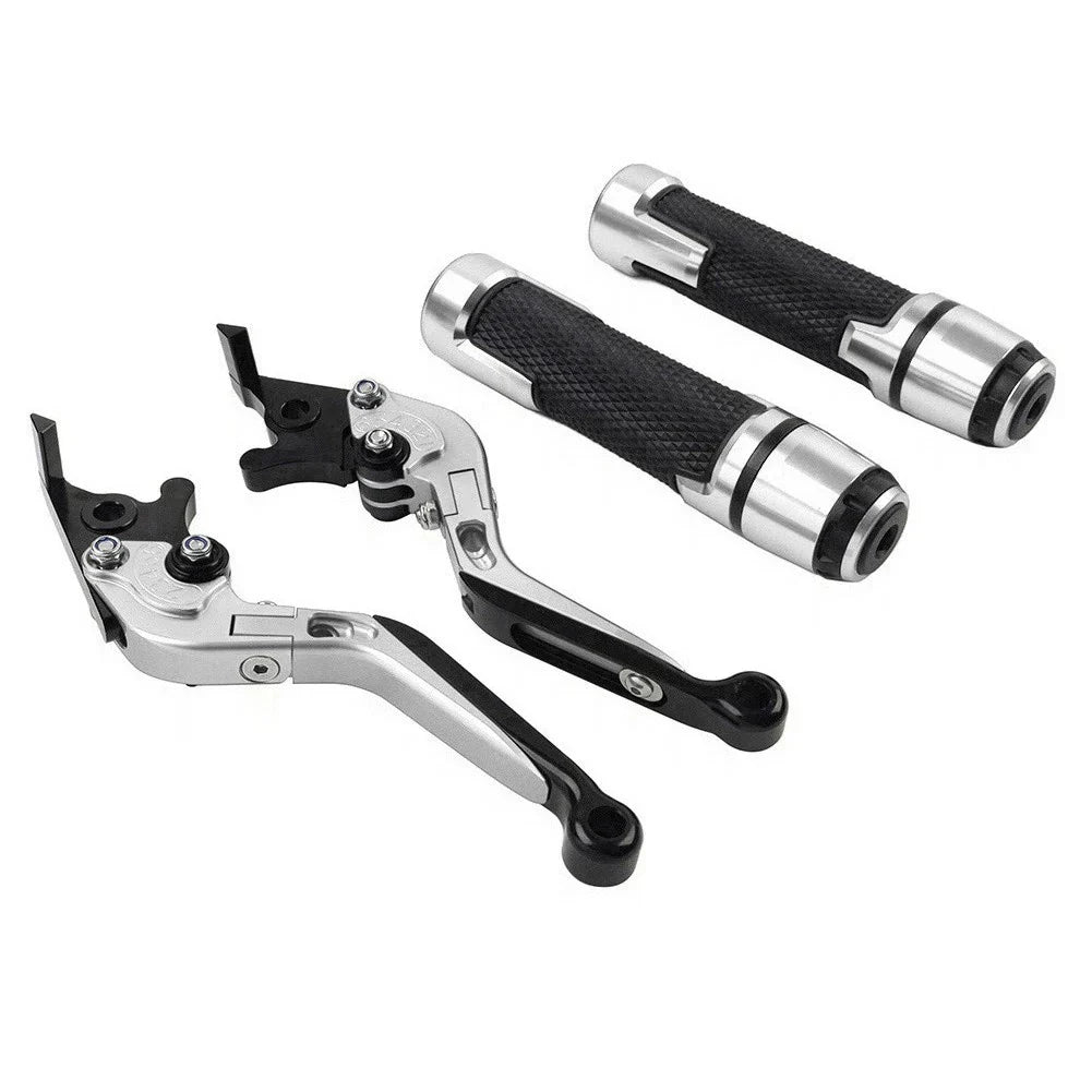 Folding Extendable Brake Clutch Lever Grip Set for Yamaha XMAX 250 300 (2017-2023)