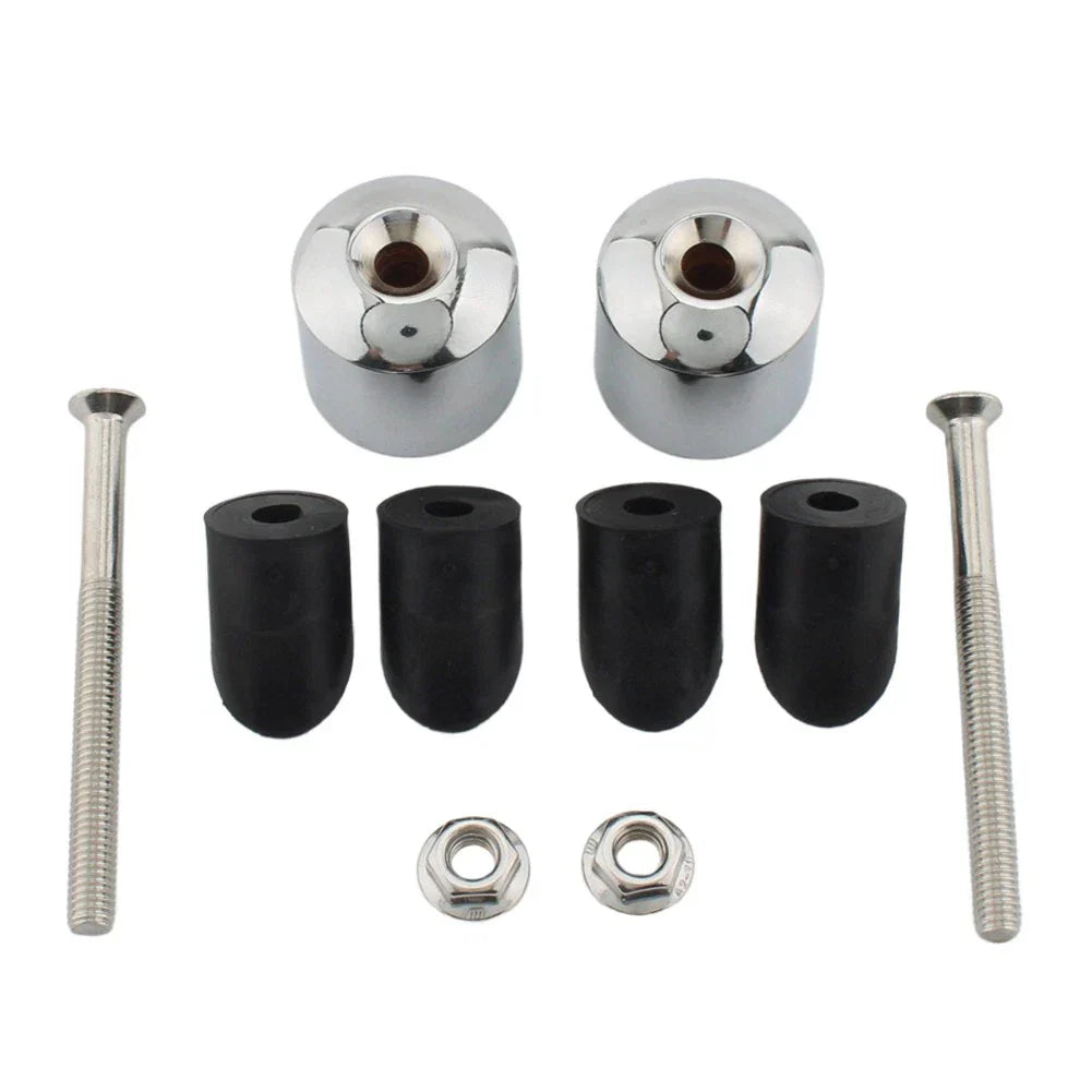 Motor Bar Ends Hand Grip Caps for Yamaha VMAX 400 450 500 750 (1985-2007)