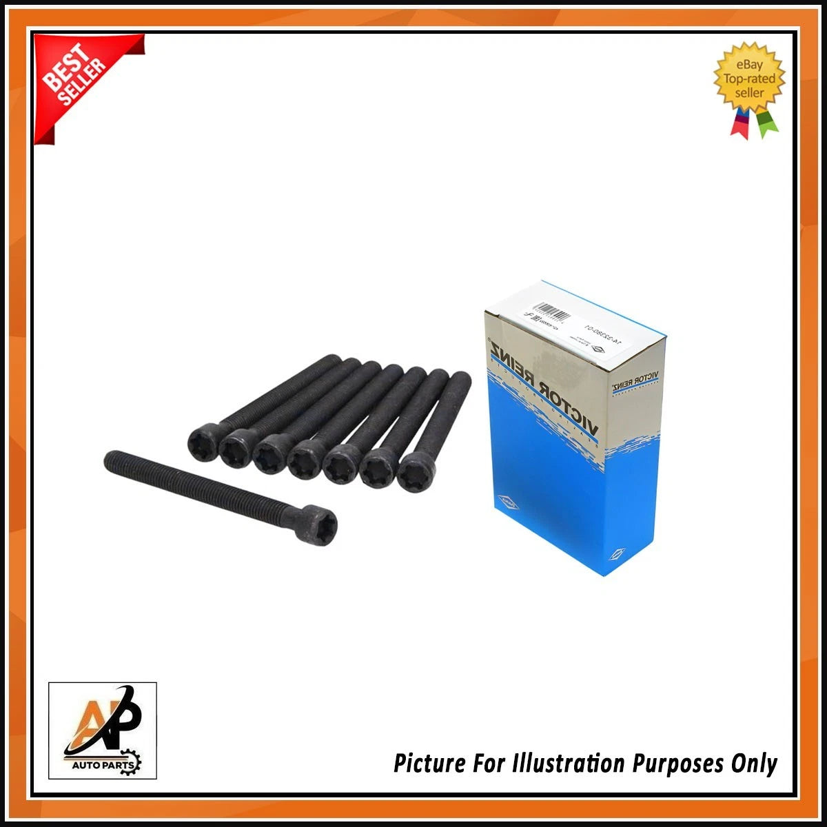 Engine Head Bolts OEM Replacement for Ford 1.0 EcoBoost Fiesta (2012–2019)