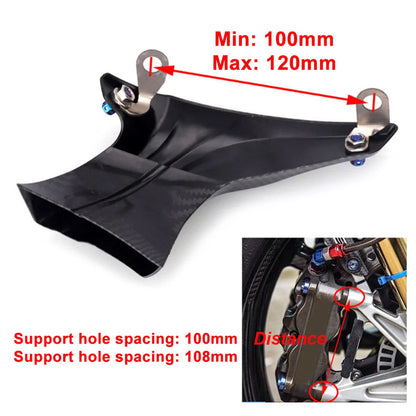 Duct Mounting Kit Brake System Air Cooling Cover for BMW S1000RR R1250GS (2010-2023)